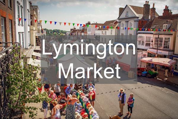 Lymington Charter Market traders every Saturday
