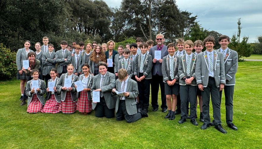 Durlston Court School pupils