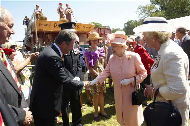 The Queen at the New Forest Show 2012