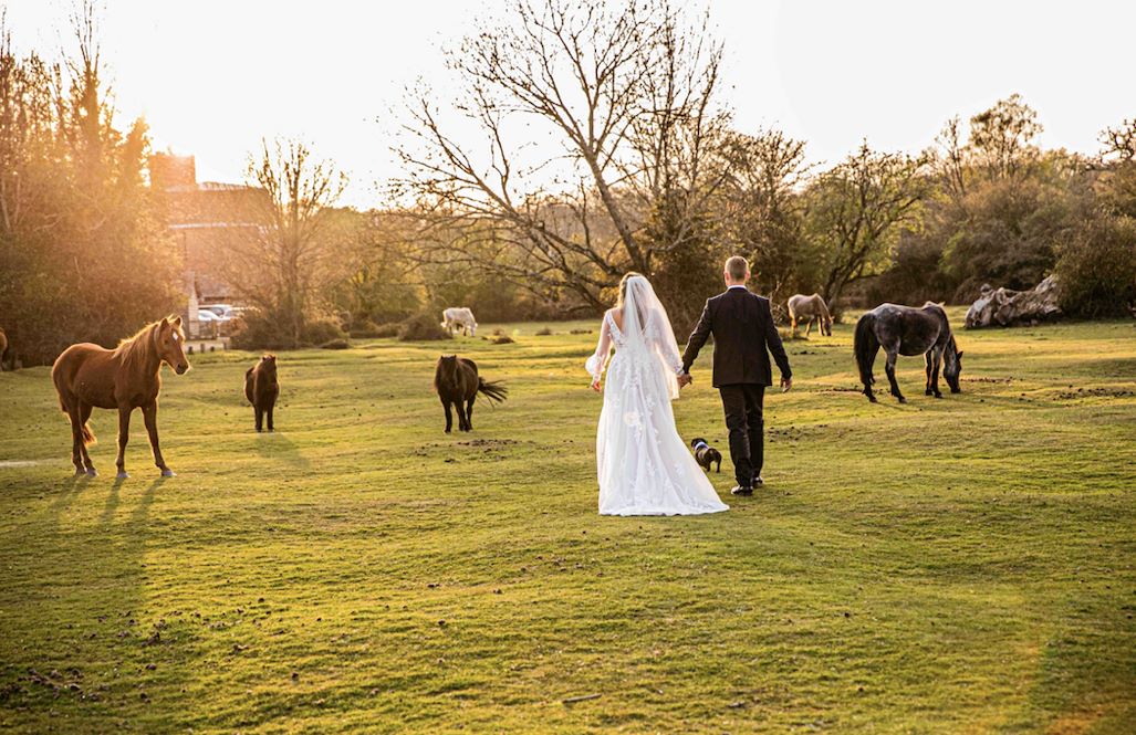 Best wedding venue Balmer Lawn Hotel Brockenhurst