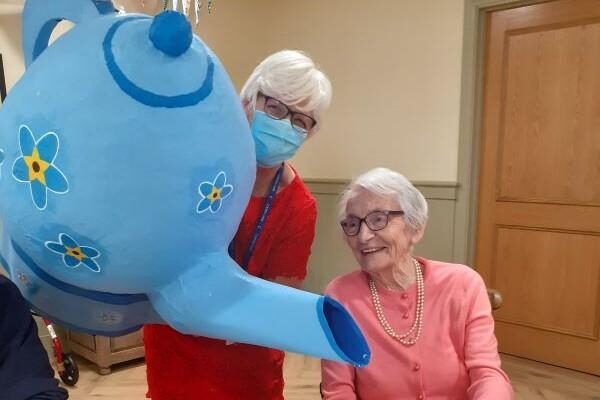 Colten Care cuppa for families living with dementia