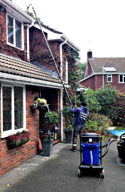 christies window cleaning new forest gutter clearing