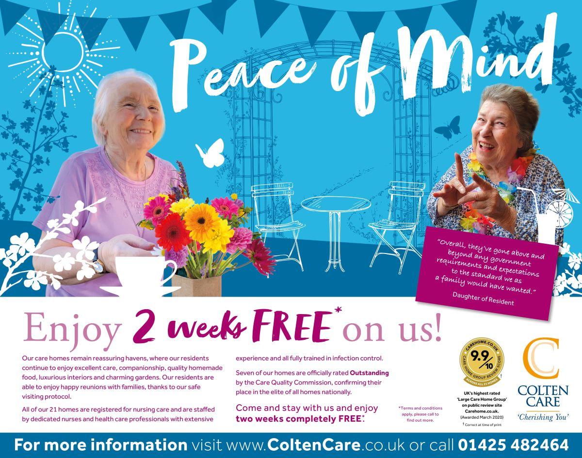 Colten Care advertorial 14 August 2020