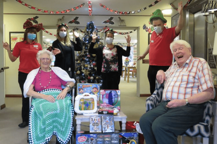 Advent acts of kindness by Colten Care staff and residents 