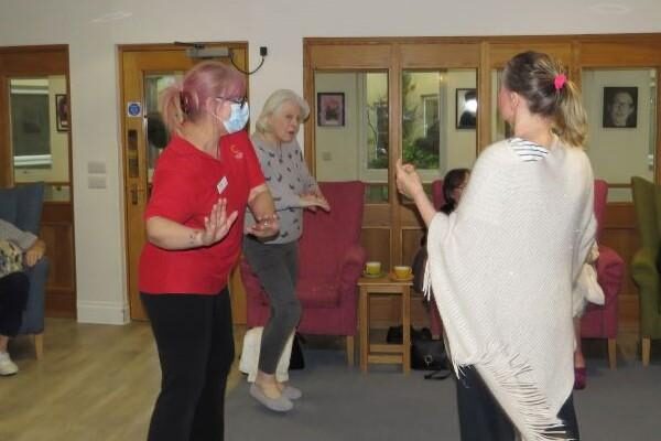 Strictly come dancing for New Forest Colten Care home residents 