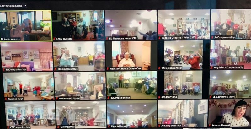 Dancing on Zoom