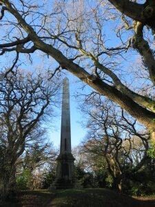 Walhampton monument for Admiral Sir Harry Burrard Neale