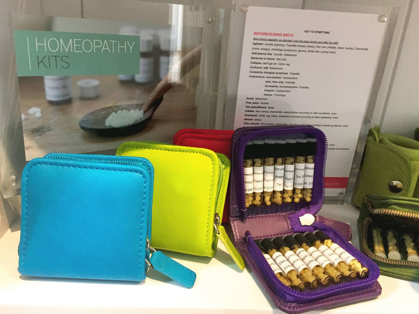 Homeopathy Kits available from the Natural Health Hub Lymington