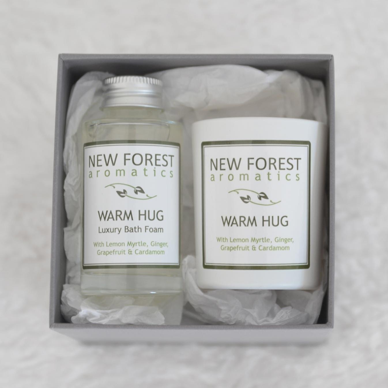 new forest aromatics warm hug Christmas gift set