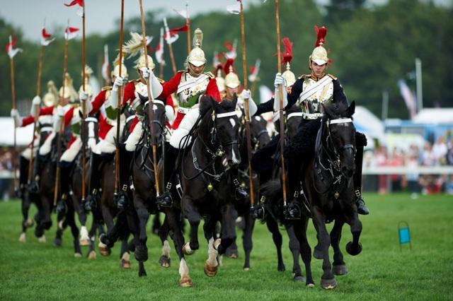 Household Cavalry Mounted Display at New Forest Show 28-30 July 2015