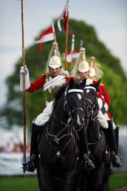 Household Cavalry Mounted Regiment at New Forest Show
