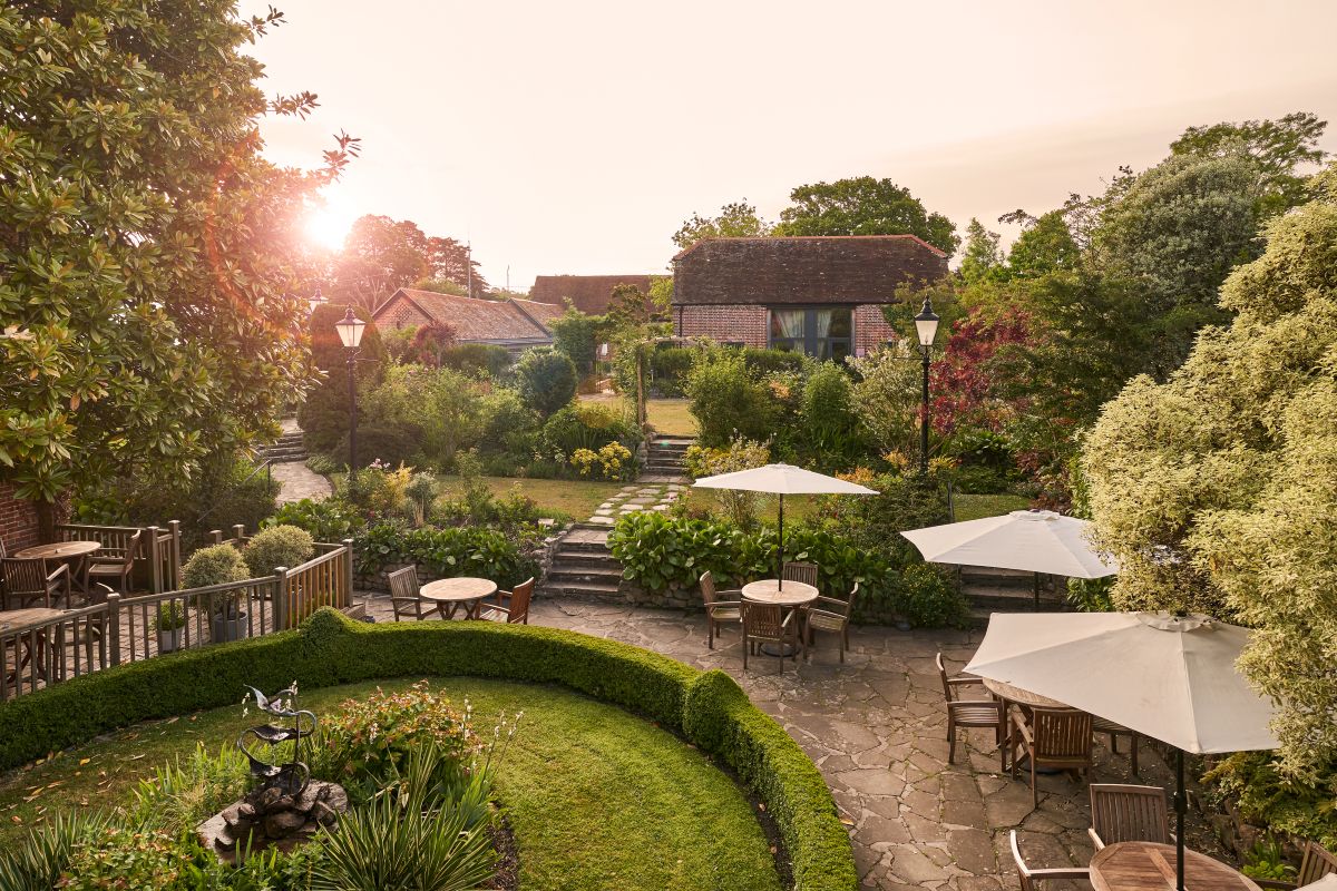 Montagu Arms Hotel  garden