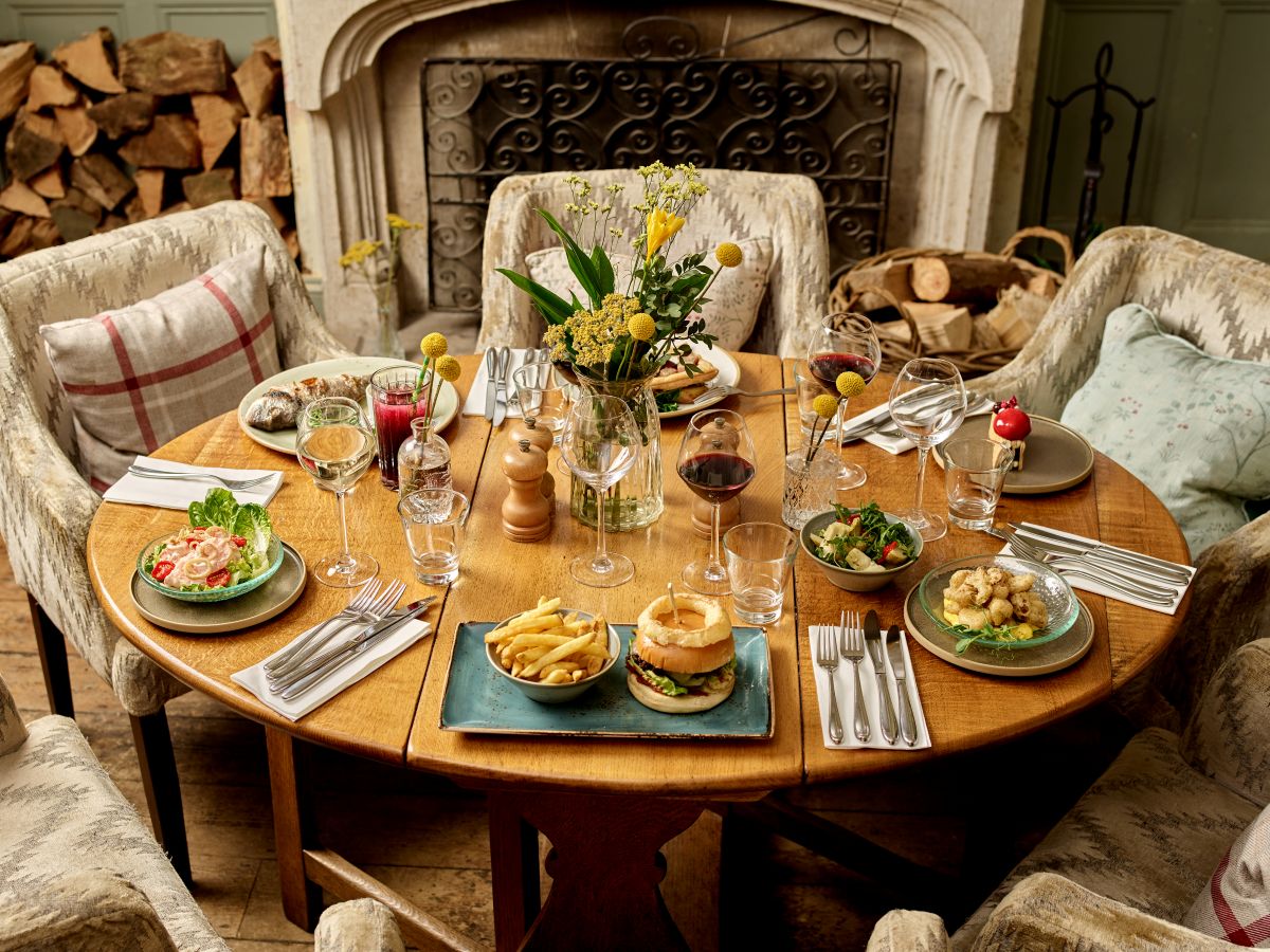 Dining at the Montagu Arms