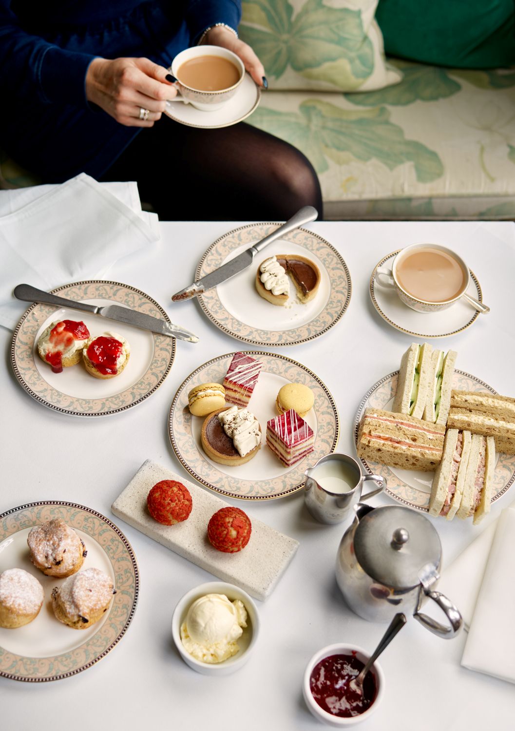 Montagu Arms Hotel  tea menu