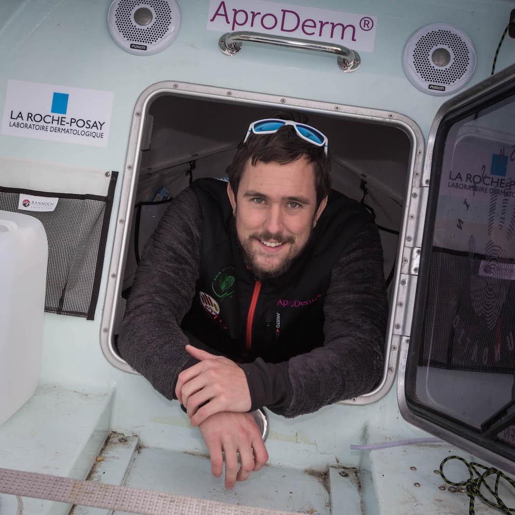 See inside the Ocean Brothers' rowing boat!