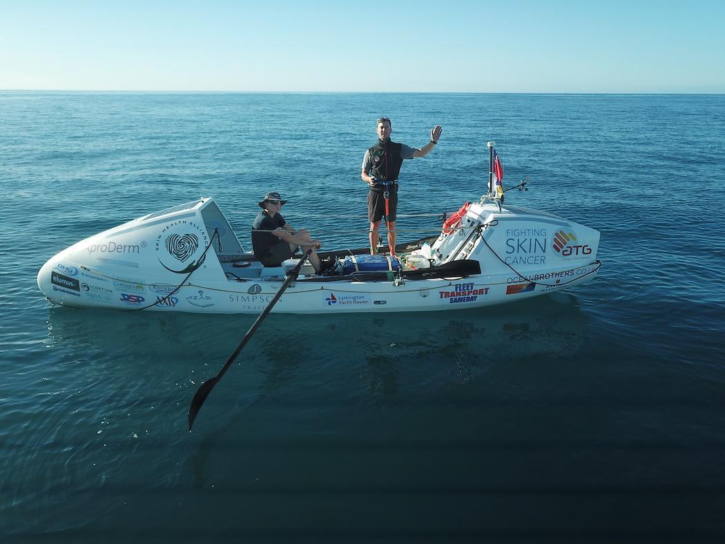 Ocean brothers boat side view