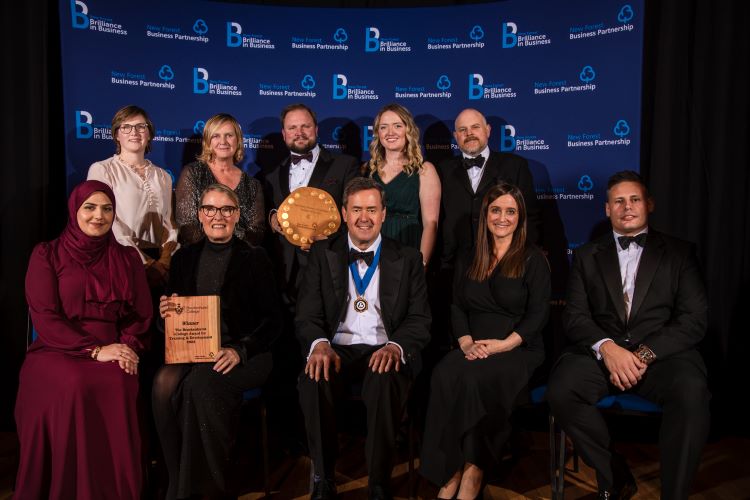 Scott Bailey New Forest Business of the Year 