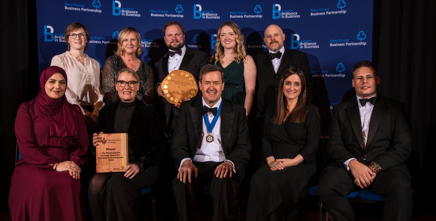 The Scott Bailey team at the Brilliance in Business Awards Night 2023  photo credit Dave Dodge Photography