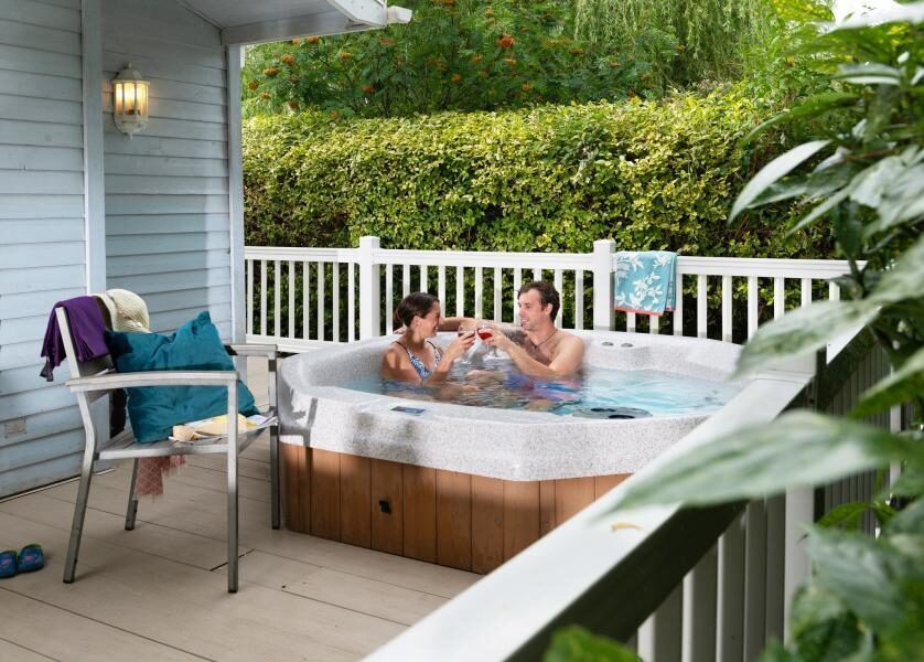 Hot tub retreats with Shorefield Holidays make the perfect place to unwind